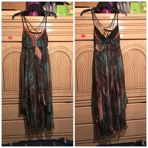 Free people bohemian maxi dress